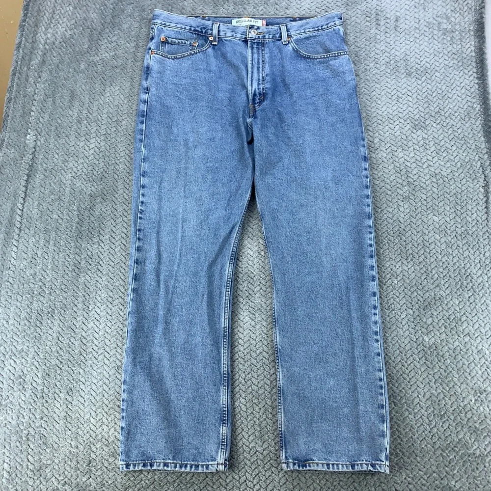 Levi's 505 Jeans Mens 38x30 Blue Y2K Vintage Regular Fit Straight Leg